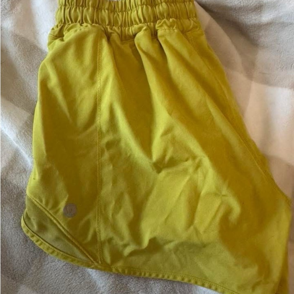 Yellow Athletic Shorts